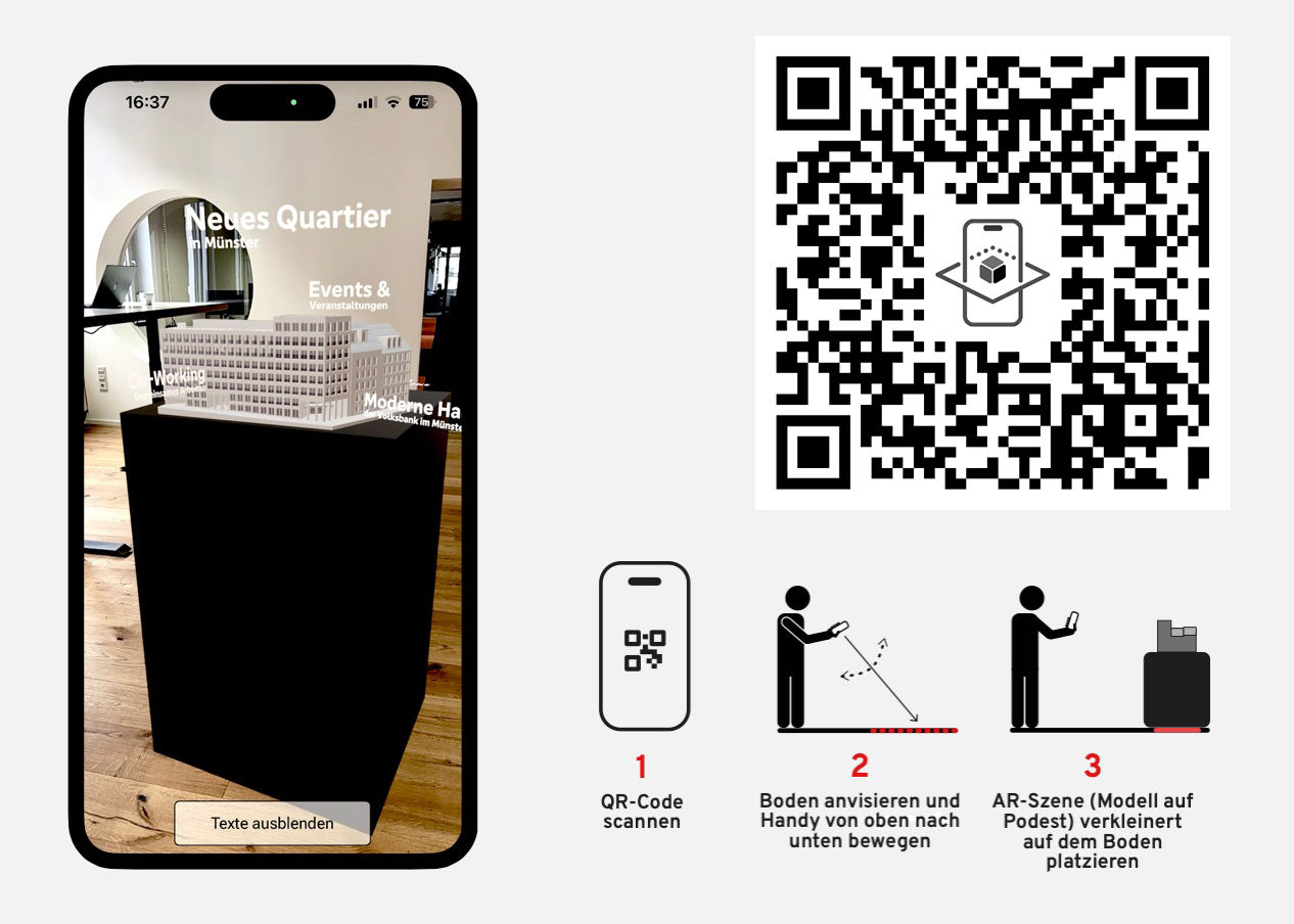Hauptstelle als 3D Modell