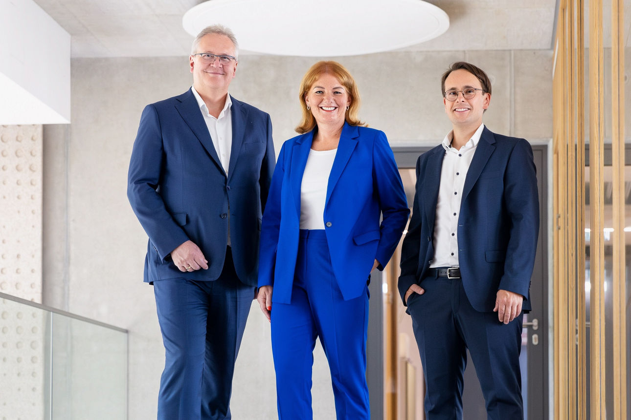 Simone Goertz, Georg Kremerskothen und Tobias Kühn