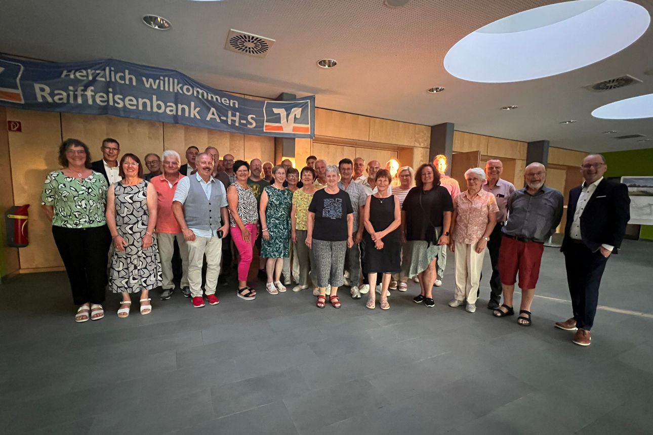 Gruppenbild 40 Jahre Mitglied 