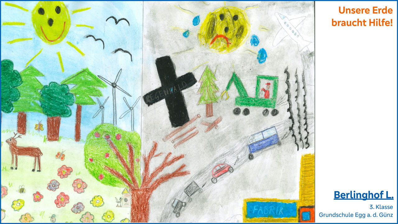 Unsere Erde braucht unsere Hilfe!