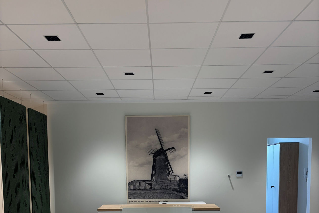 Ein modernes und leichtes Büro