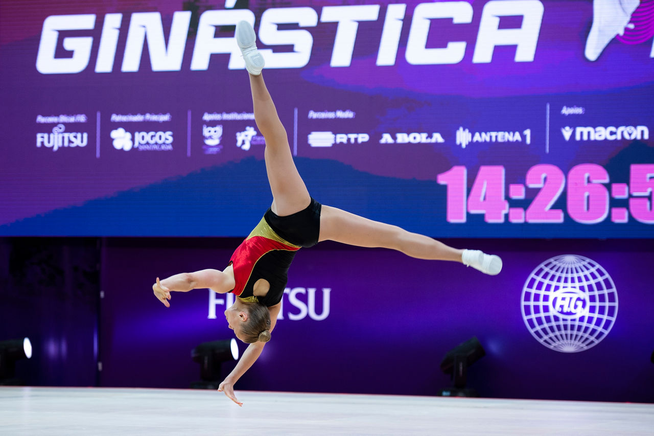 Charlotte Densch in Aktion