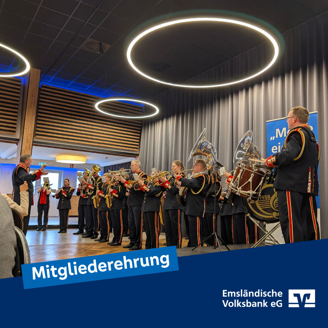 Mitgliederehrung in Hagen's Hotel