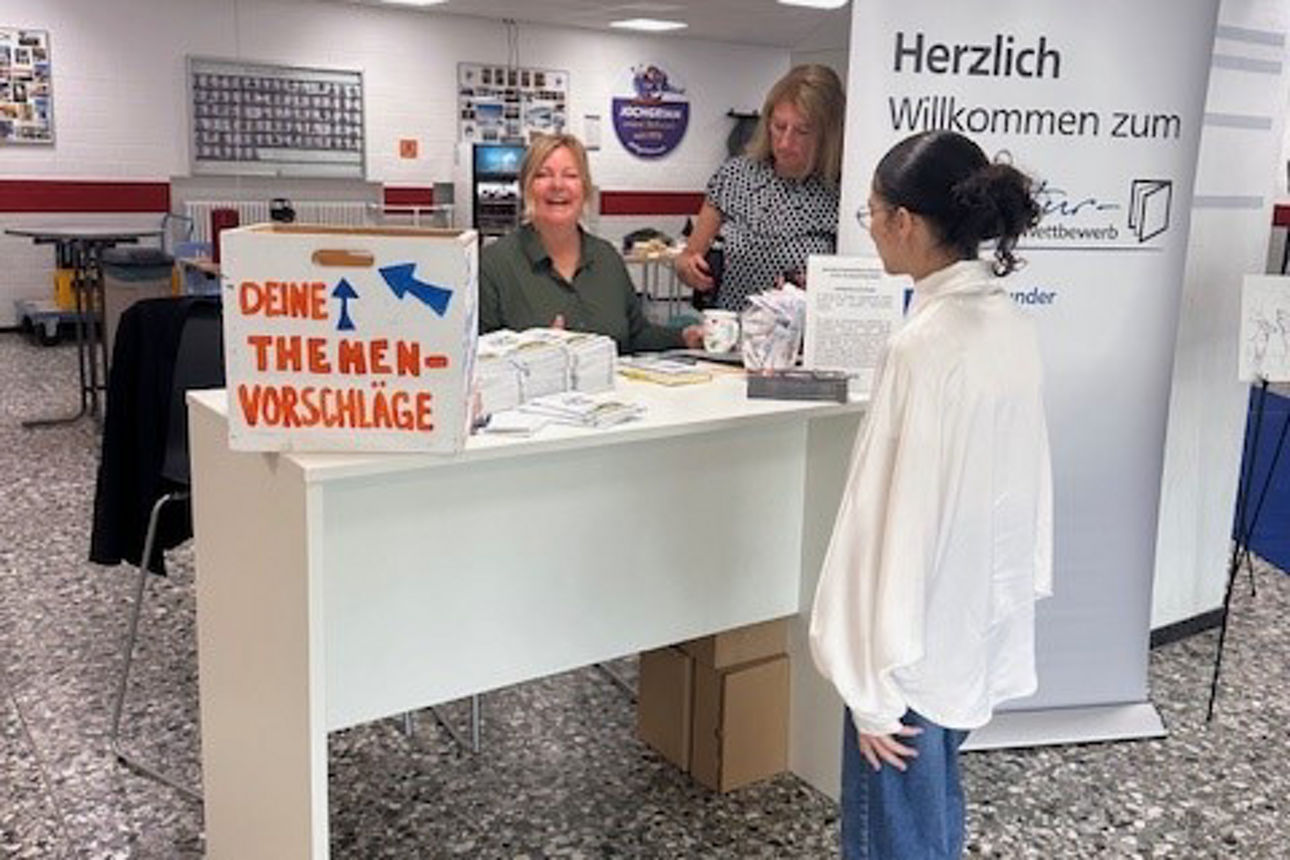 Aufnahme aus der Pausenhalle des Immanuel-Kant Gymnasiums