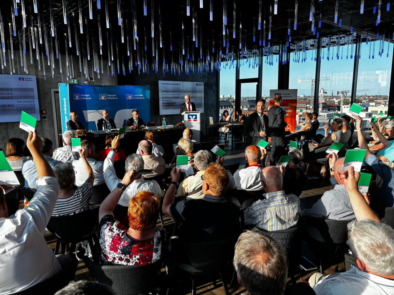 Vertreterversammlung 2025 der Leipziger Volksbank