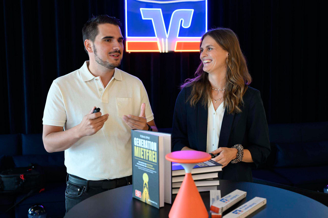 Tobias Epple und Luisa Linck im Gespräch