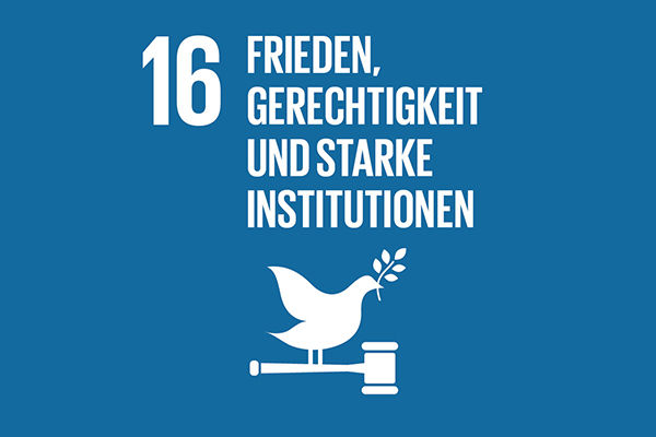 Frieden, Gerechtigkeit und starke Institutionen