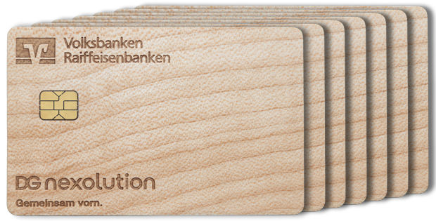 Abbildung der Holzkarte