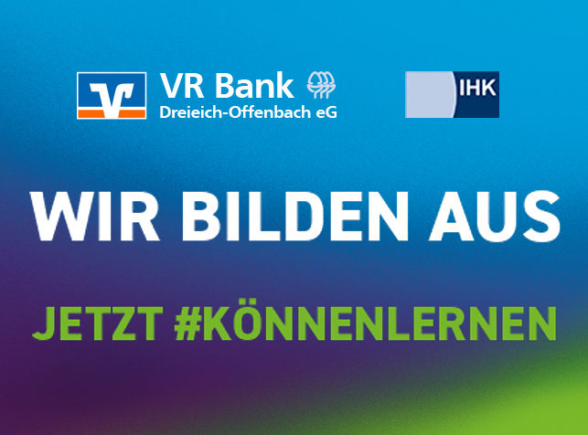 Grafik mit Schriftzug "Wir bilden aus 2025"
