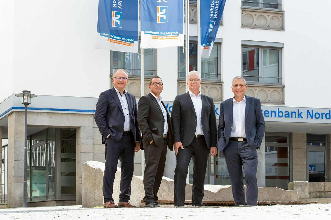 Unsere vier Vorstandsmitglieder