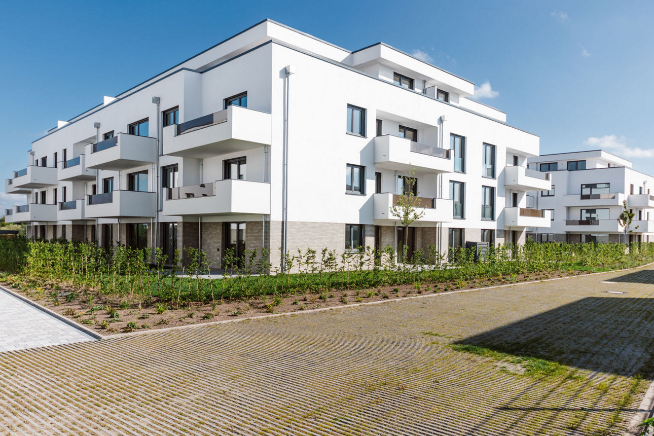 Moderne Wohngebäude