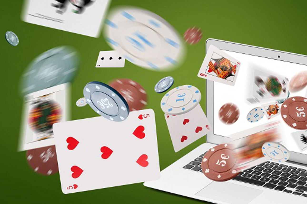 Collage mit Glücksspielarten