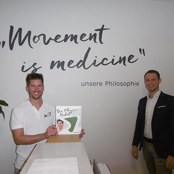 Christoph Distler und Firmenkundenberater Raphael Granzow