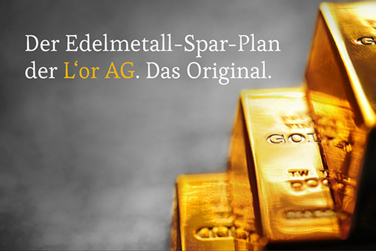 Barren des Edelmetall-Sparplans