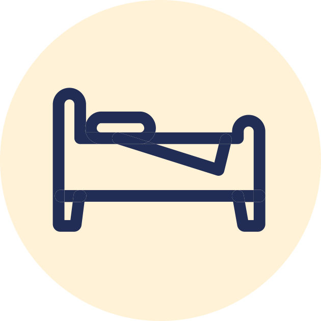 Icon Upgrade zum Privatpatienten im Krankenhaus