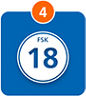 Piktogramm FSK 18