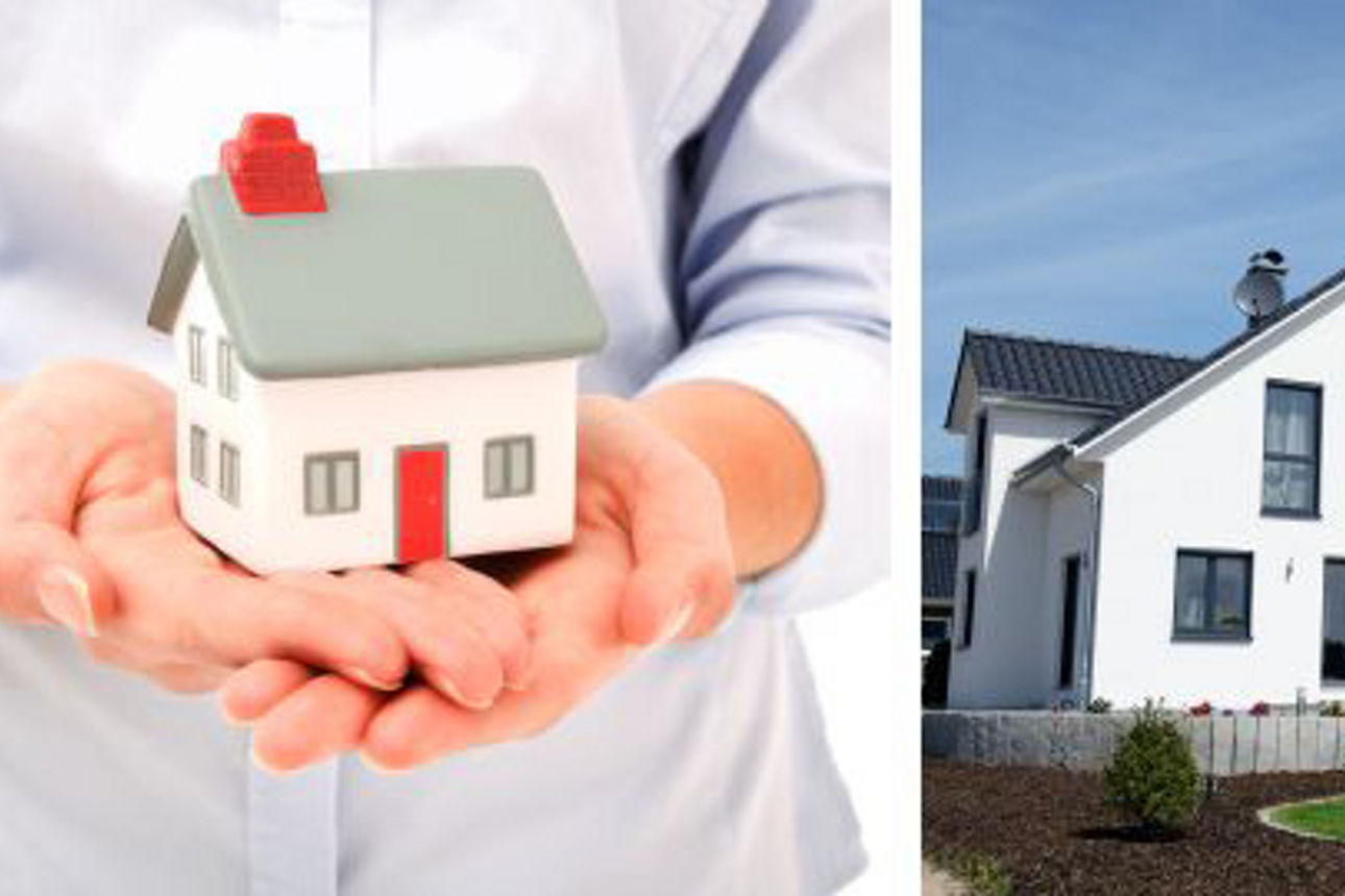 Drei unterschiedliche Perspektiven auf das Konzept des Wohneigentums.