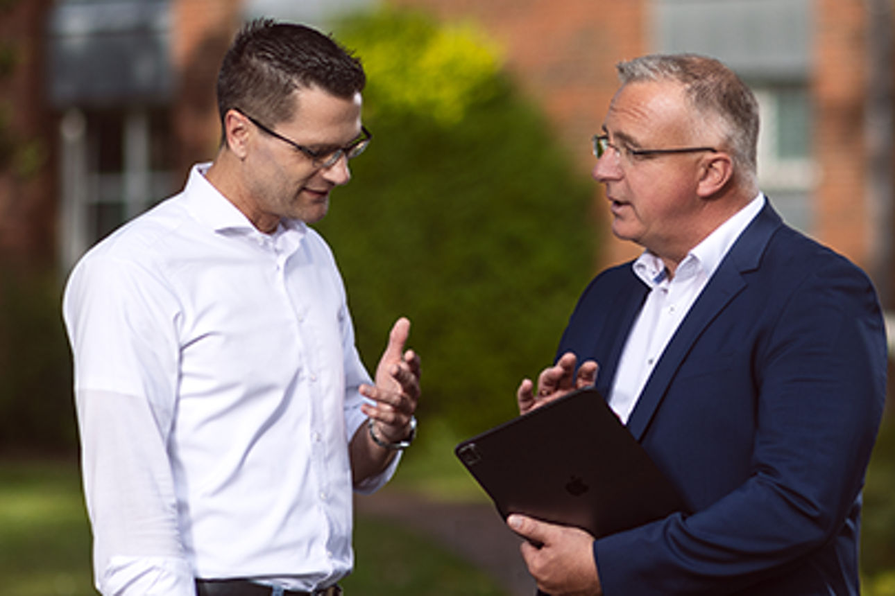 Philipp Laszkiewitz und Olaf Klawonn