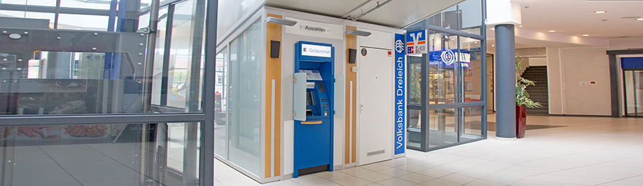 VR Bank Dreieich-Offenbach eG, Geldautomat Rathaus-Center, Dietzenbach