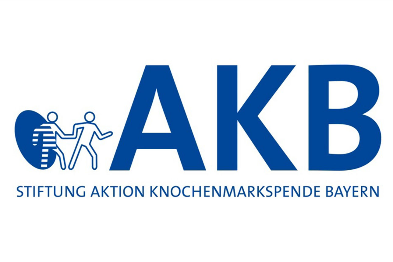 Logo der Stiftung Aktion Knochenmarkspende Bayern