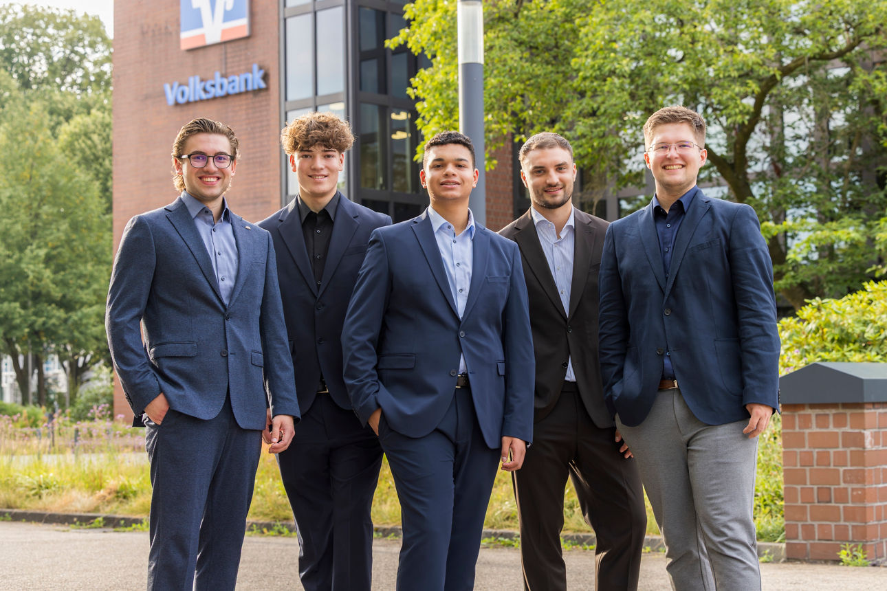 Auszubildende der Volksbank Bochum Witten eG