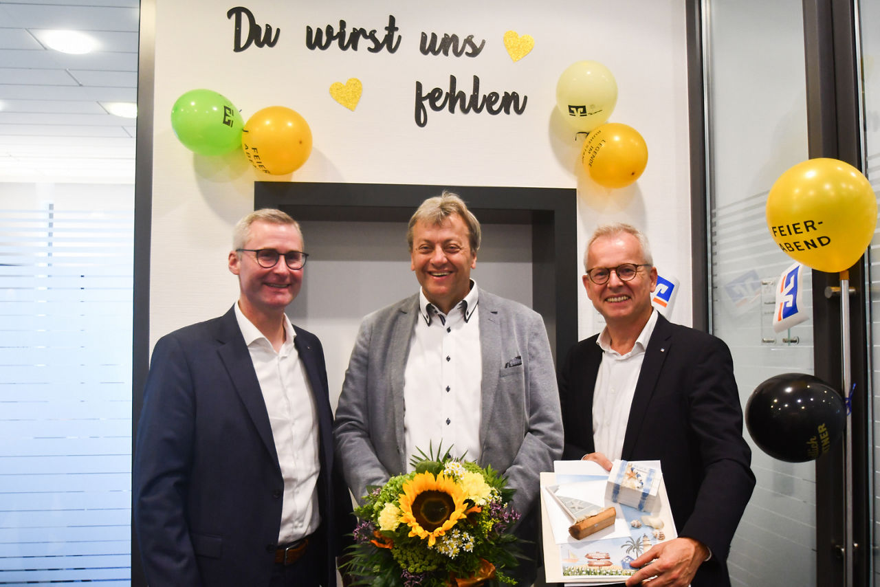 Herbert Hermes, Ludger Ebenthal und Dr. Martin Kühling