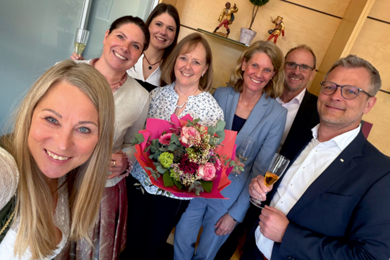 Verabschiedung der Mitarbeiterin Renate Meir