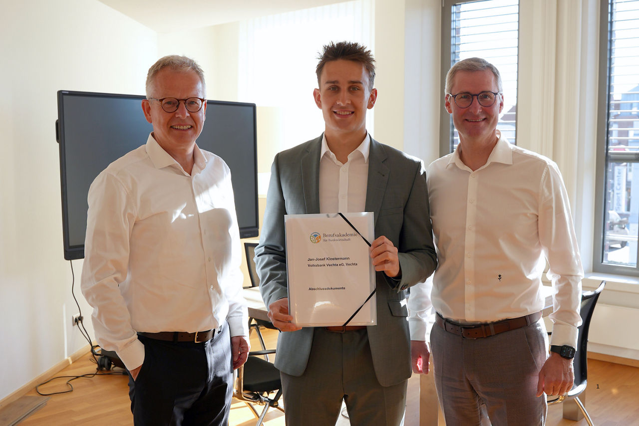 Dr. Martin Kühling, Jan-Josef Klostermann und Herbert Hermes