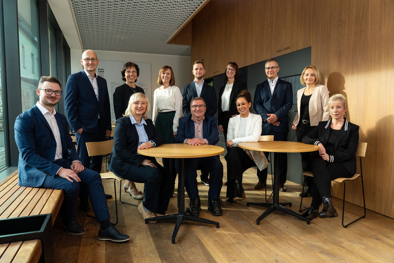 Das Team  "Gewerbliche Immobilienfinanzierung" der Volksbank Mittweida eG