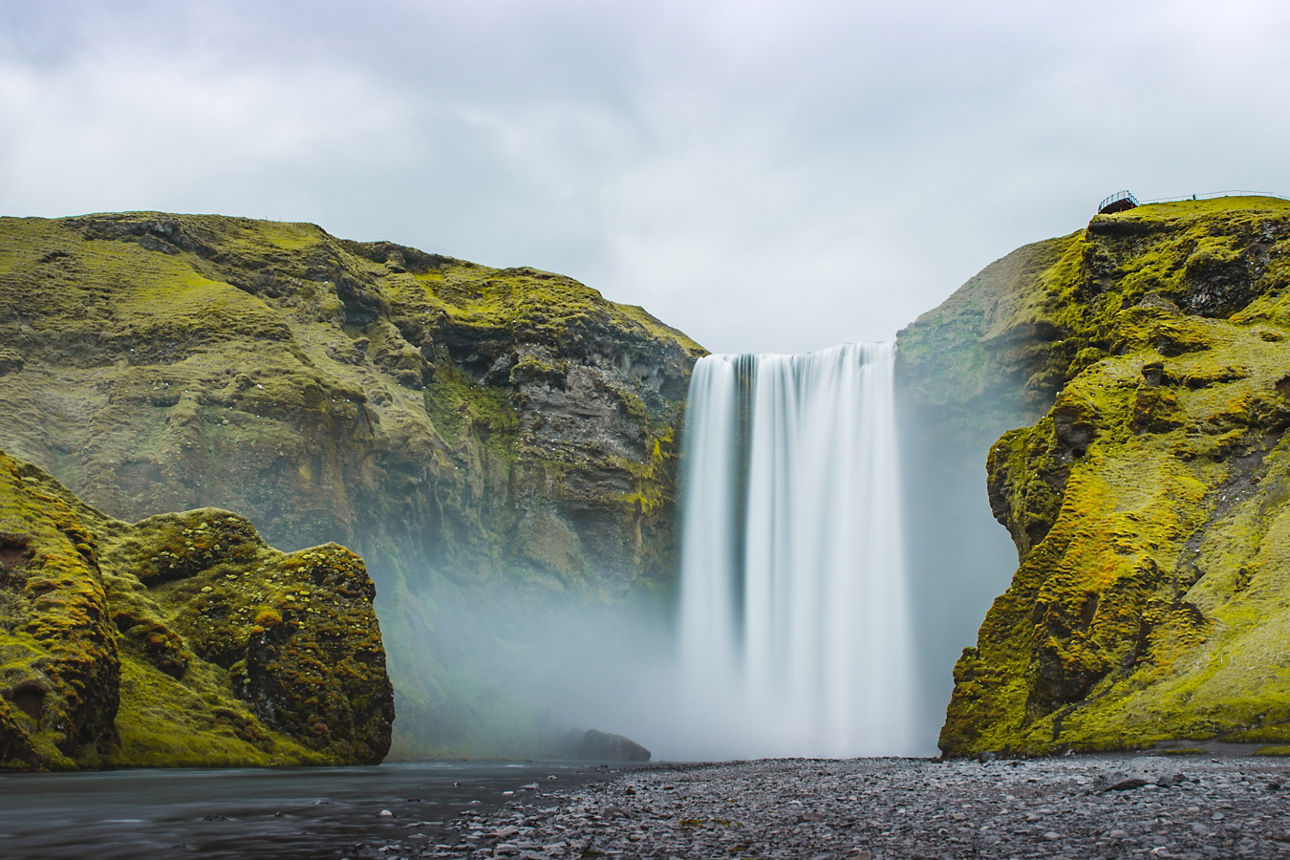 Wasserfall_Skogafoss_Island
