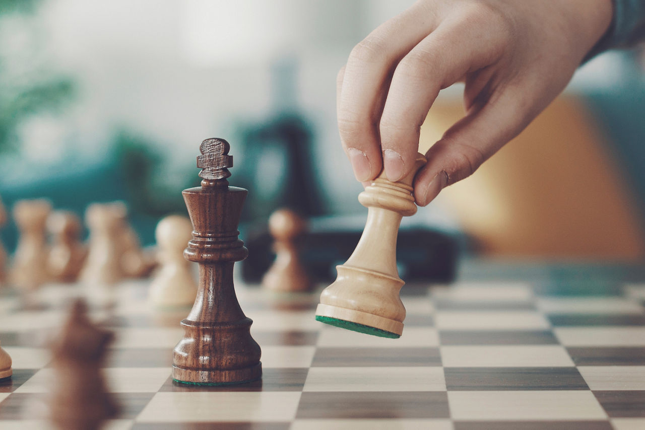 Schach spielen