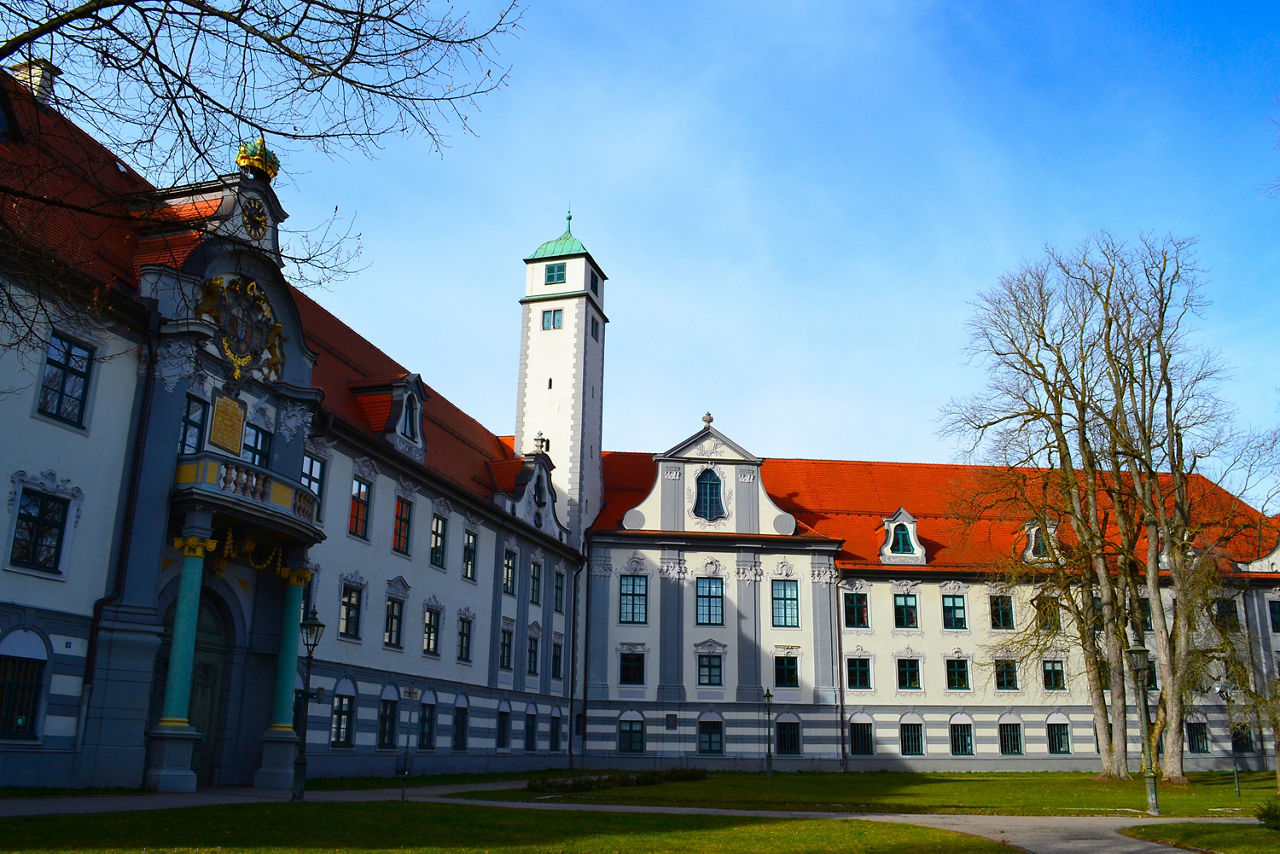 Blick in den Fronhof Augsburg