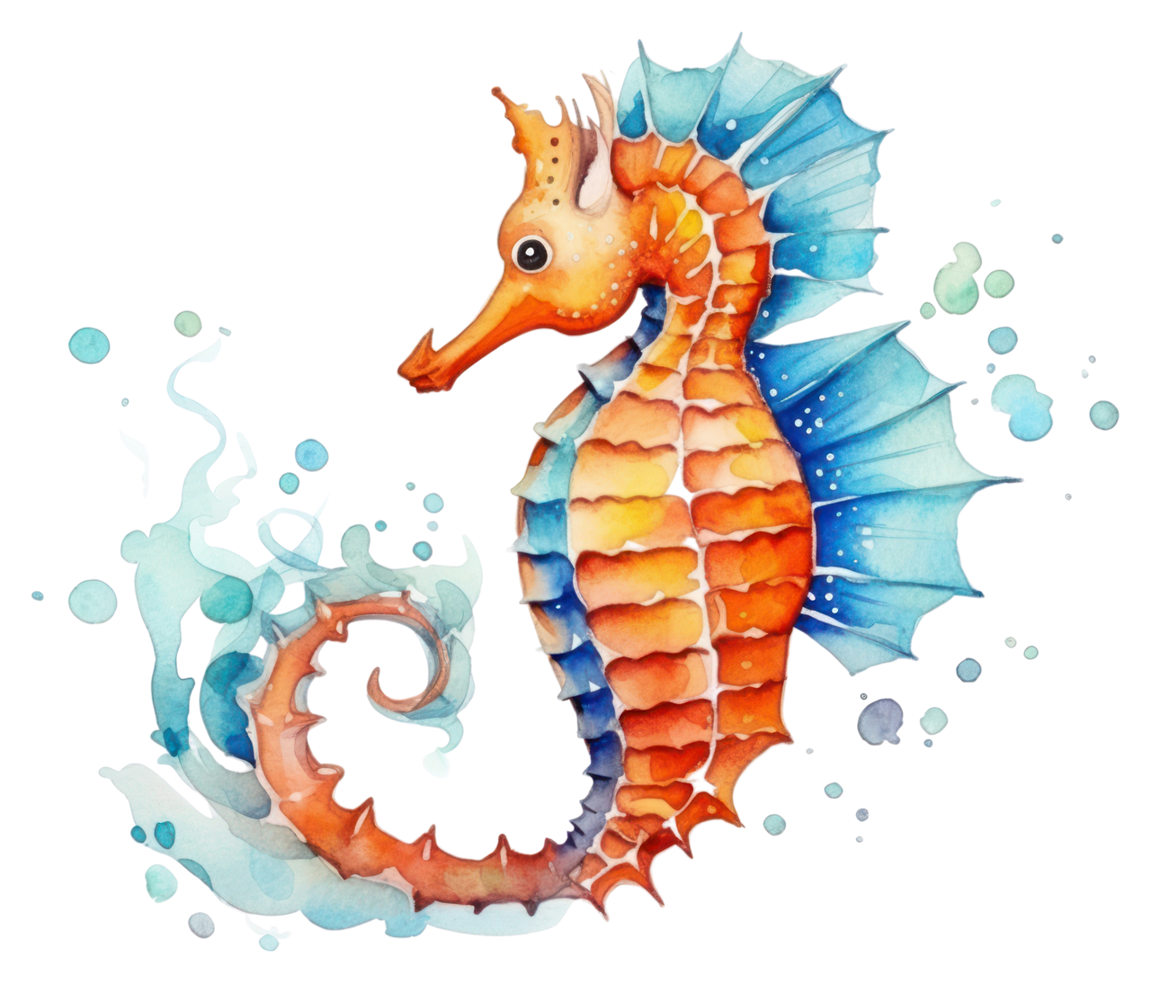 PNG Seahorse animal white background creativity. 