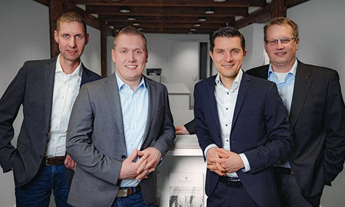 Gruppenbild unserer vier Agrarberater