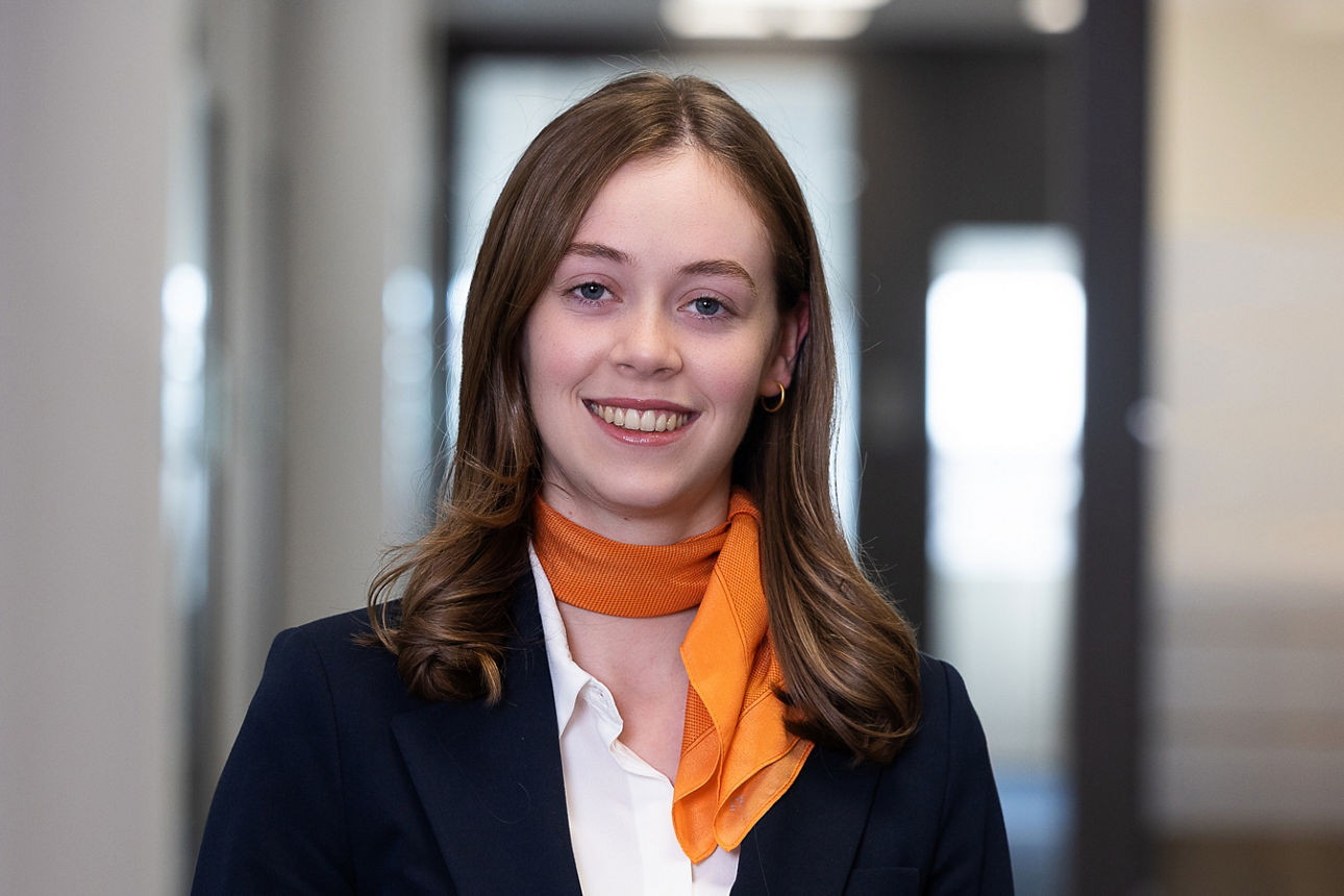 Verbundstudentin der VR-Bank Landau-Mengkofen