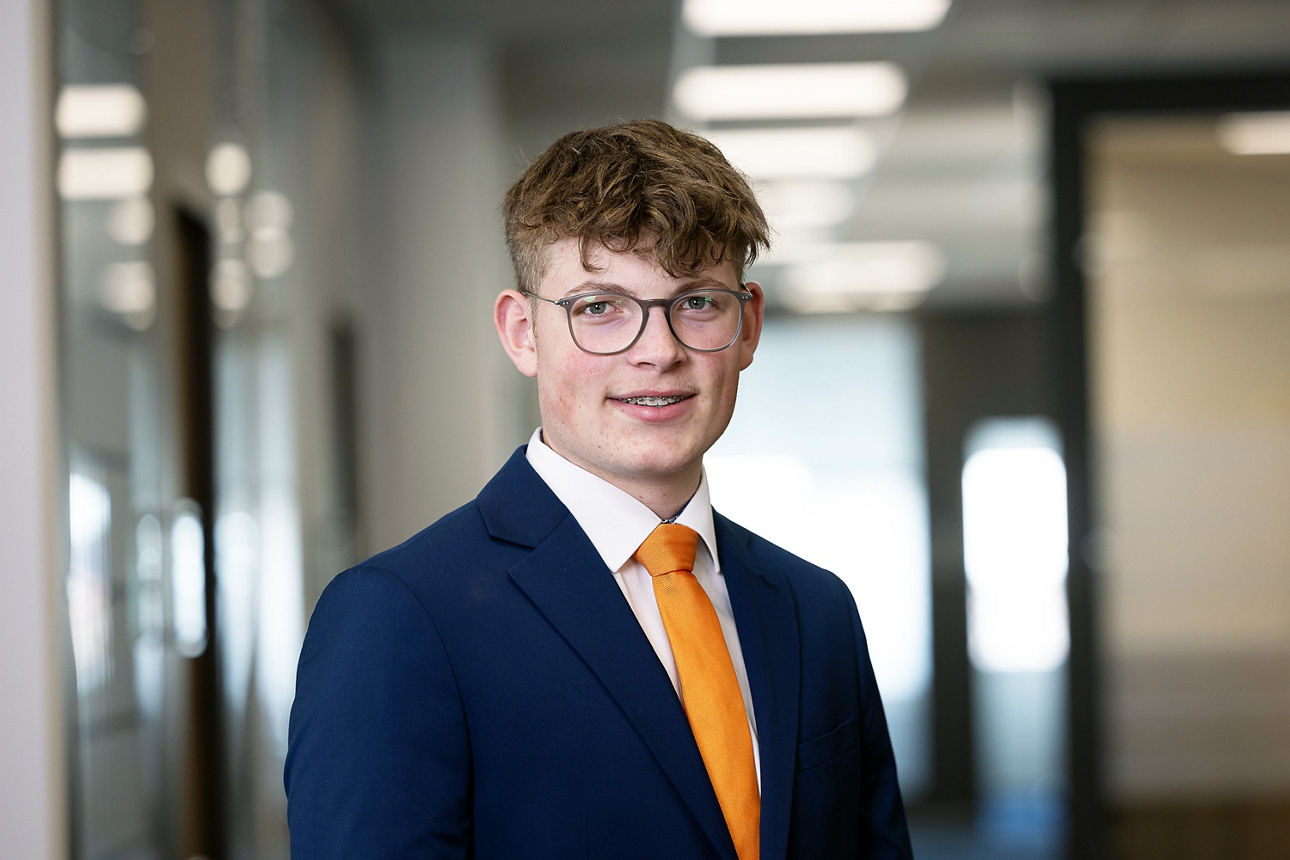 Azubi der VR-Bank Landau-Mengkofen eG