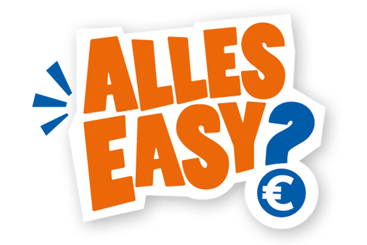 Schriftzug "Alles easy?"