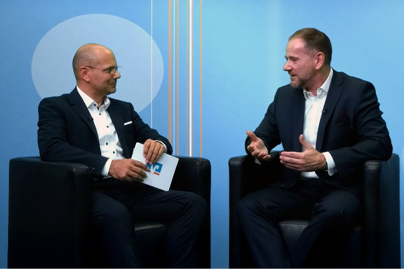 Alexander Brehm und Thorsten Böker im Gespräch beim Unternehmer-Livestream