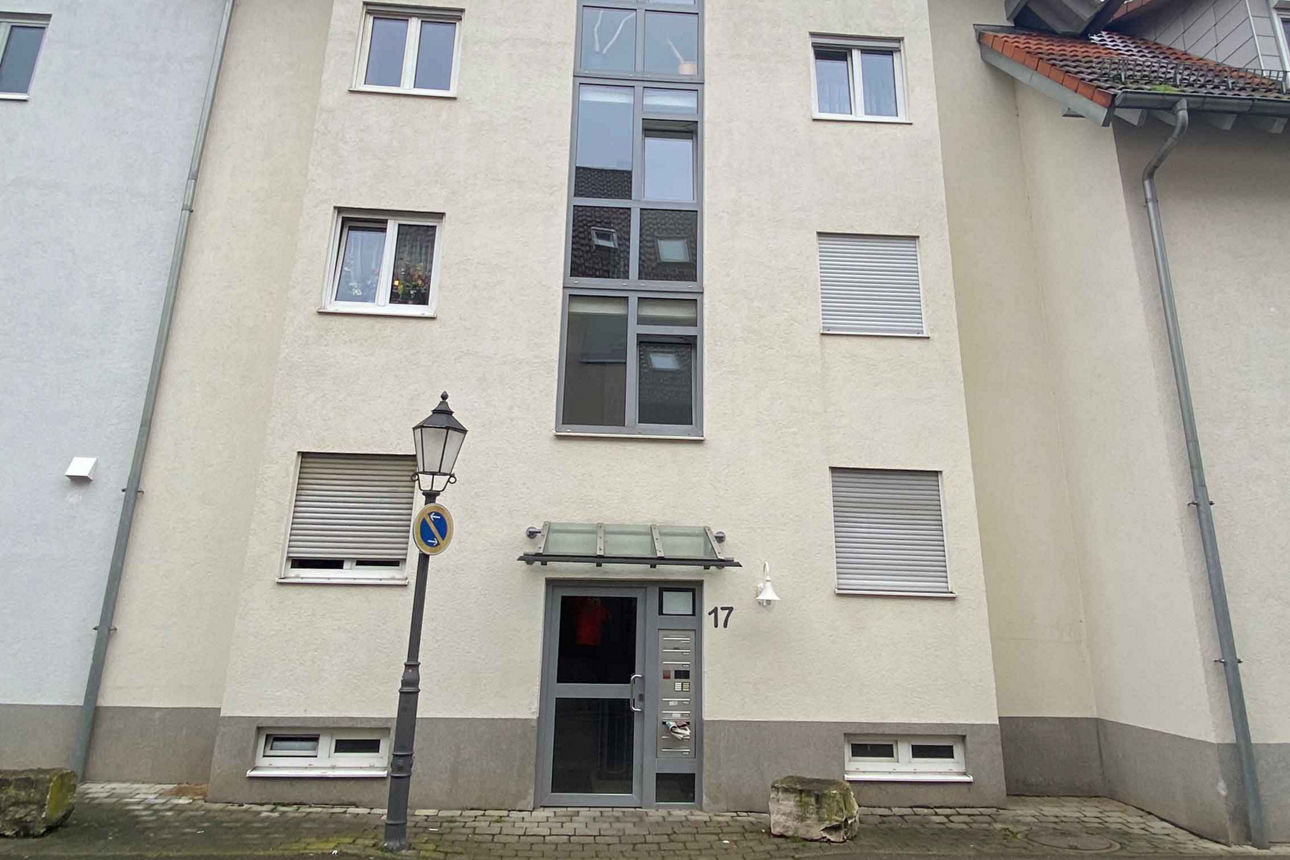 Außenansicht Eingangstür