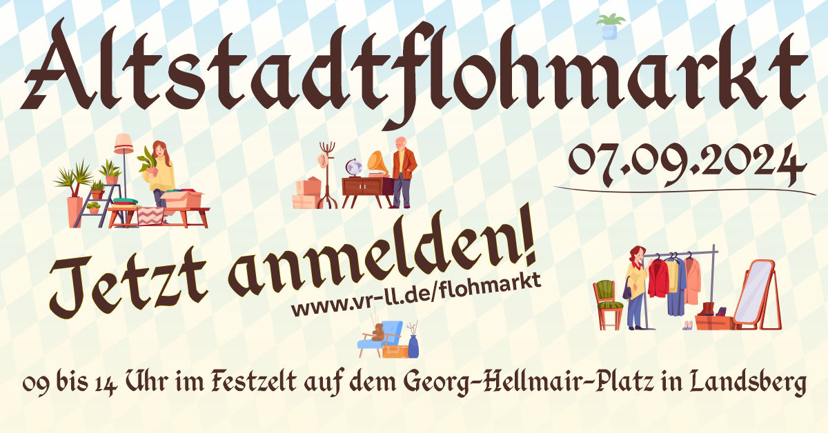 Der erste Altstadtflohmarkt 2024 – Jetzt anmelden