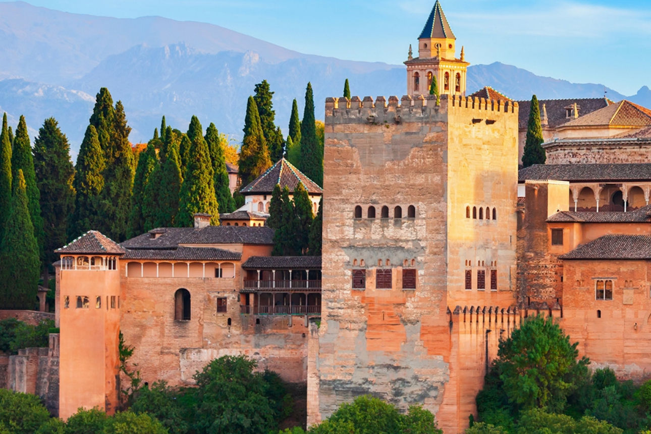 Burg in Andalusien