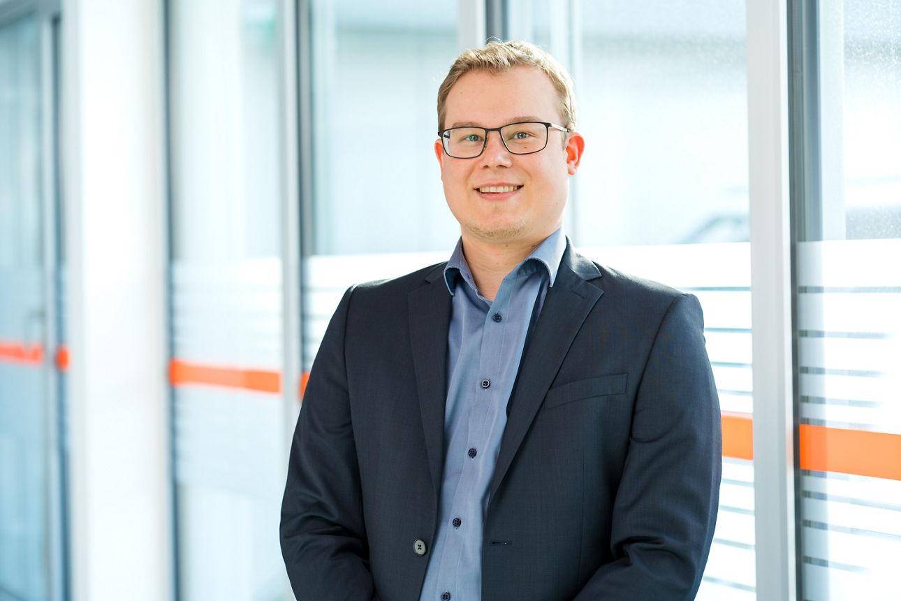 Andre Hogelücht, Mitarbeiter der Bausparkasse Schwäbisch Hall