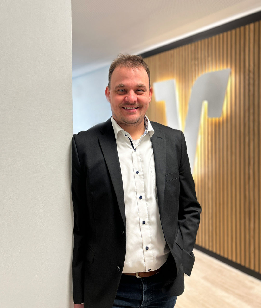 Andreas Rademacher, Mitarbeiter der Volksbank Immobilien