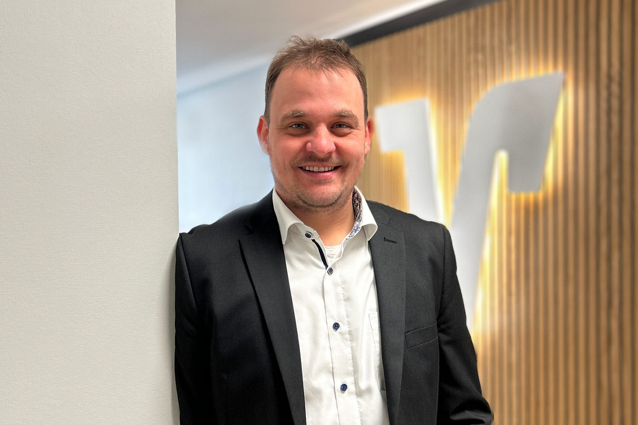 Andreas Rademacher, Mitarbeiter der Volksbank Immobilien