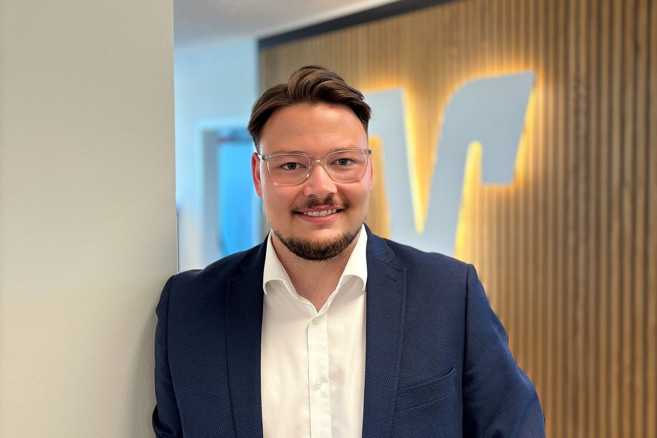 Andreas Reents, Mitarbeiter der Volksbank Immobilien