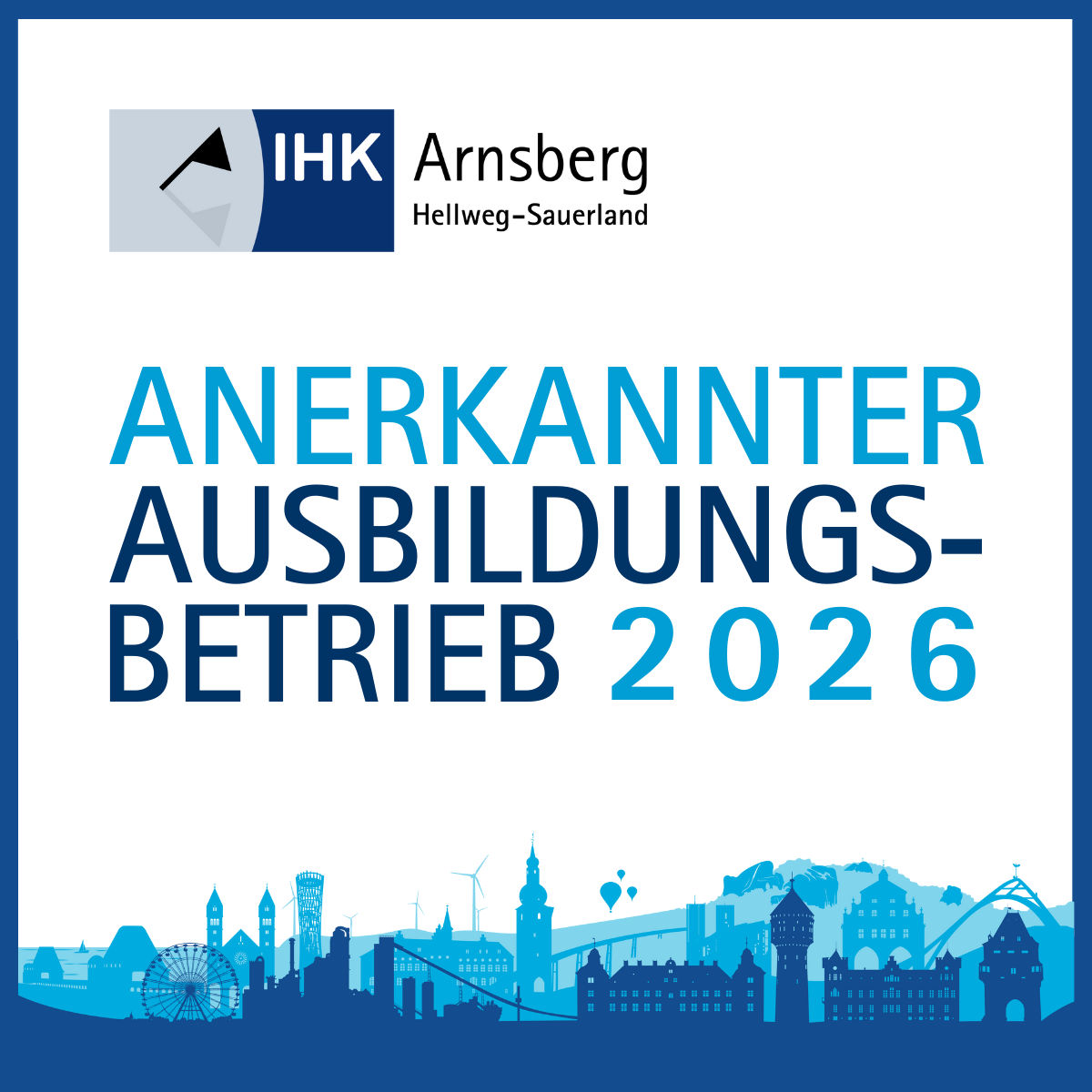 Anerkannter Ausbildungsbetrieb Poster