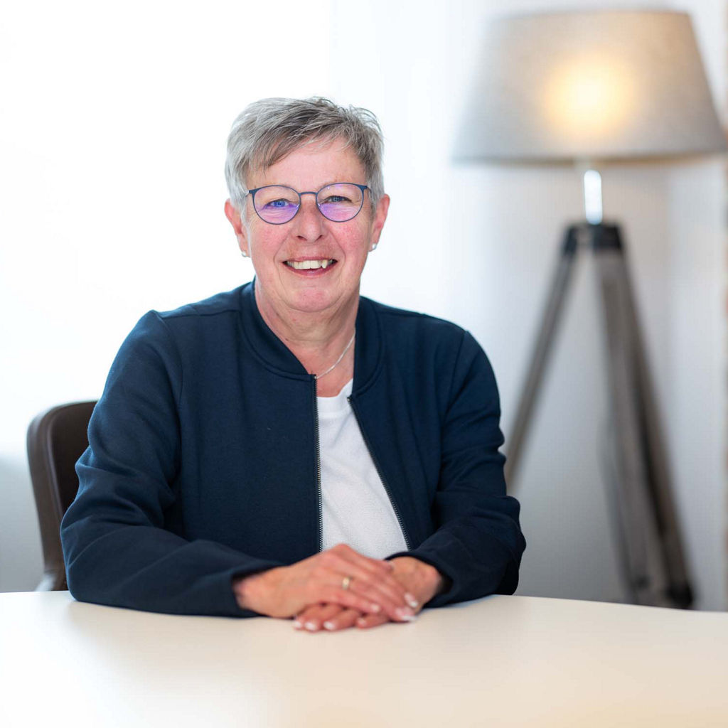 Anke Buss, Mitarbeiterin der Fehntjer VR Bank