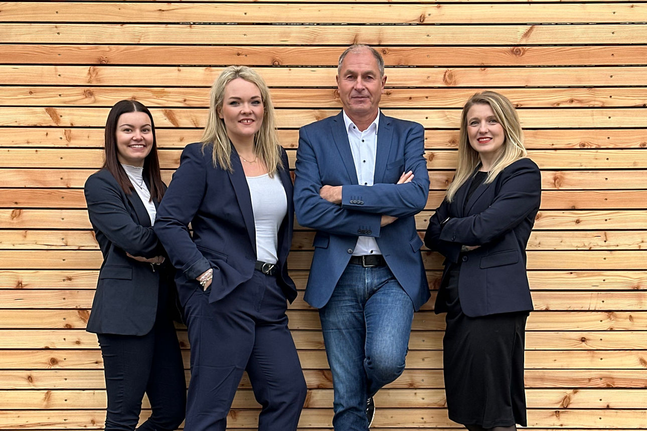 Anna Doppelhammer, Lisa Sanladerer, Gabriel Kitzing und Nina Hubral