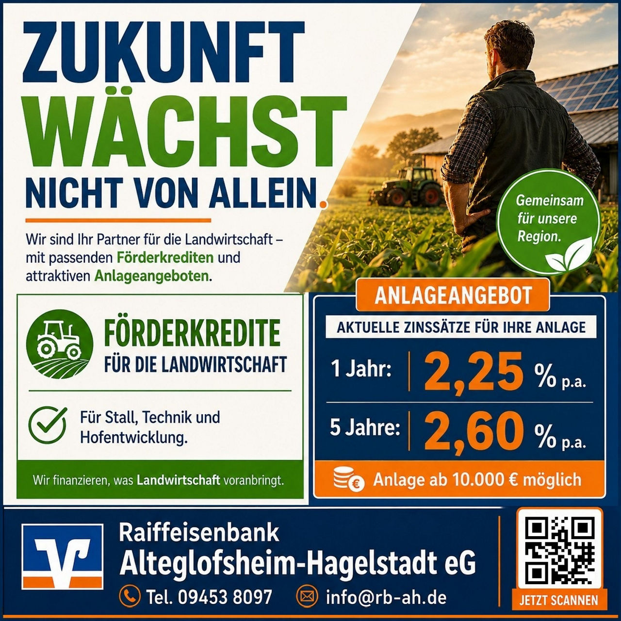Zukunft wächst nicht von allein.