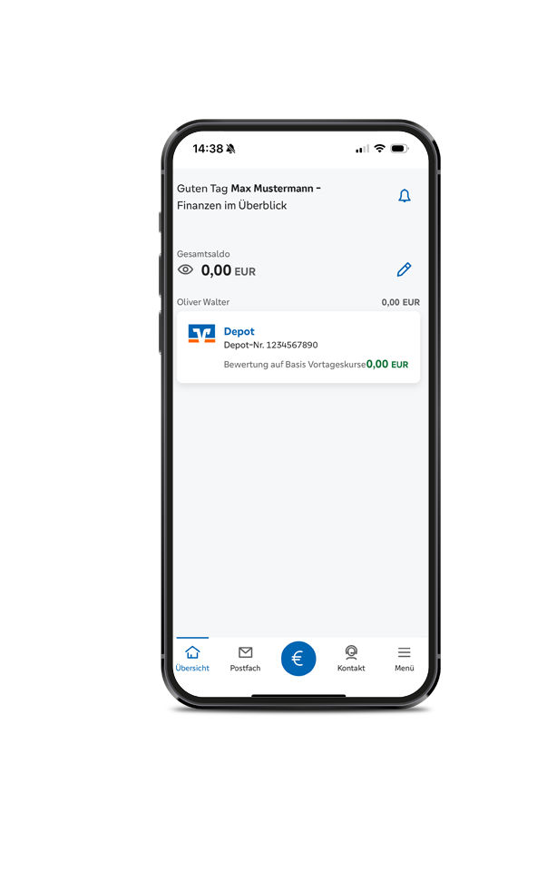 Screenshot von Einrichten